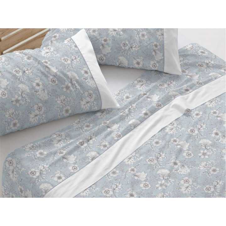 Jogo de lençóis algodão Atmos água | Jogo da Burrito Blanco