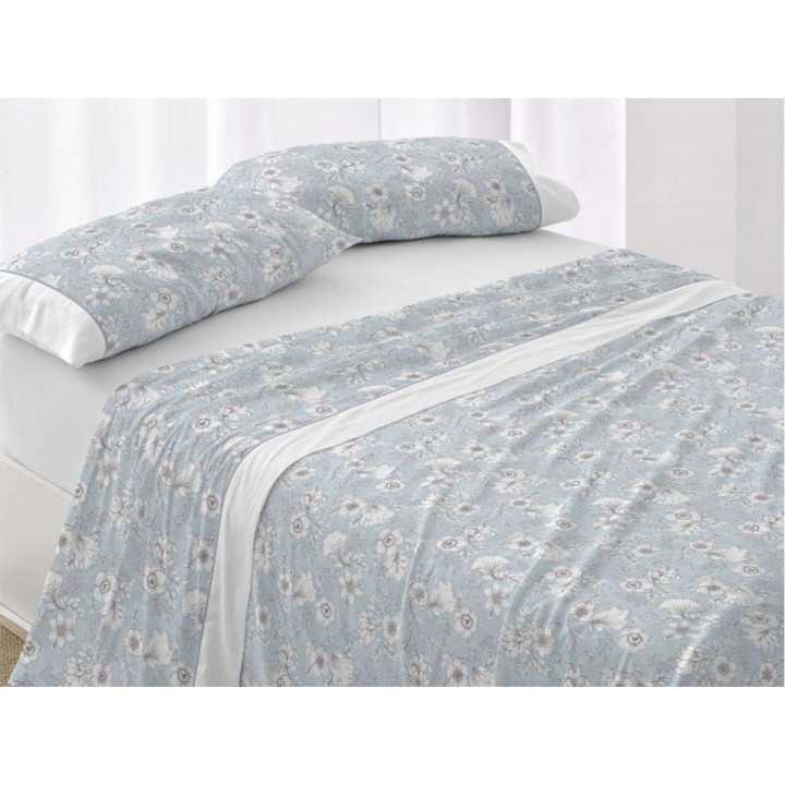 Jogo de lençóis algodão Atmos água | Jogo da Burrito Blanco