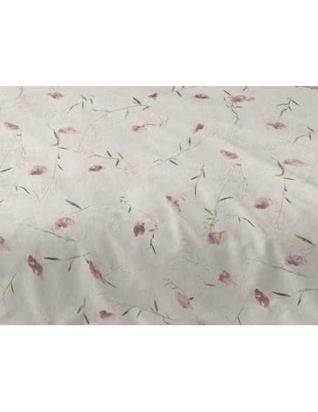 Funda nórdica Burrito Blanco Linfa rosa | Juego cama 3 piezas