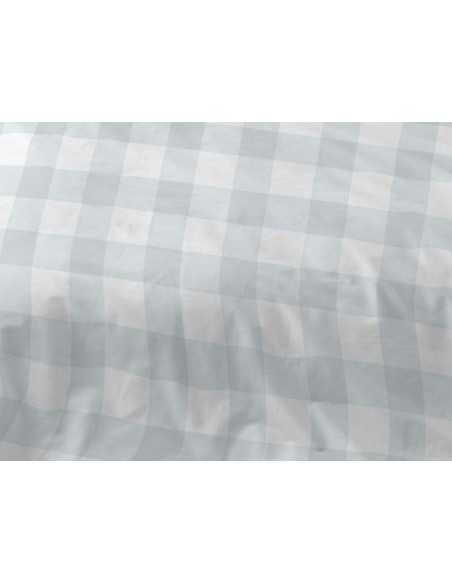 Funda nórdica Burrito Blanco Nadir azul | Juego 3 piezas