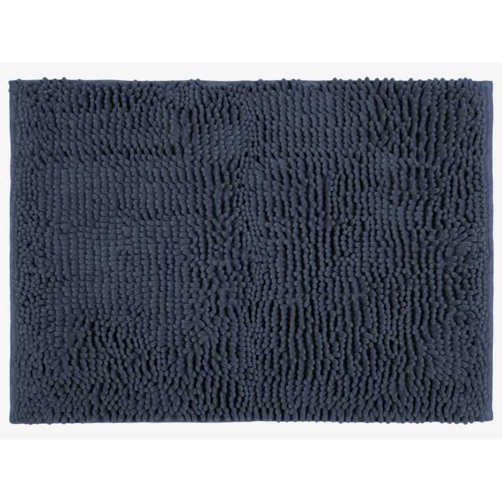 Tapete de banho Vanesa azul mineral | Tapete suave e absorvente