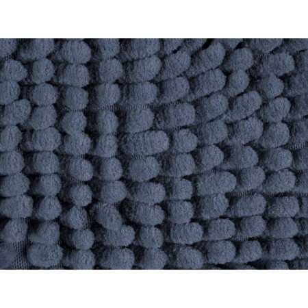 Alfombra baño Vanesa azul mineral | Alfombra suave y absorbente 2