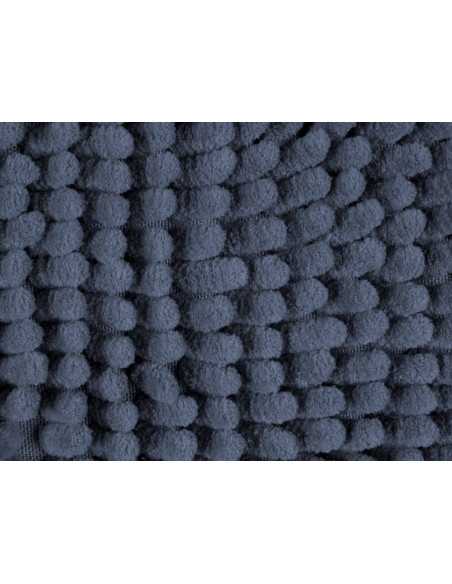 Tapete de banho Vanesa azul mineral | Tapete suave e absorvente