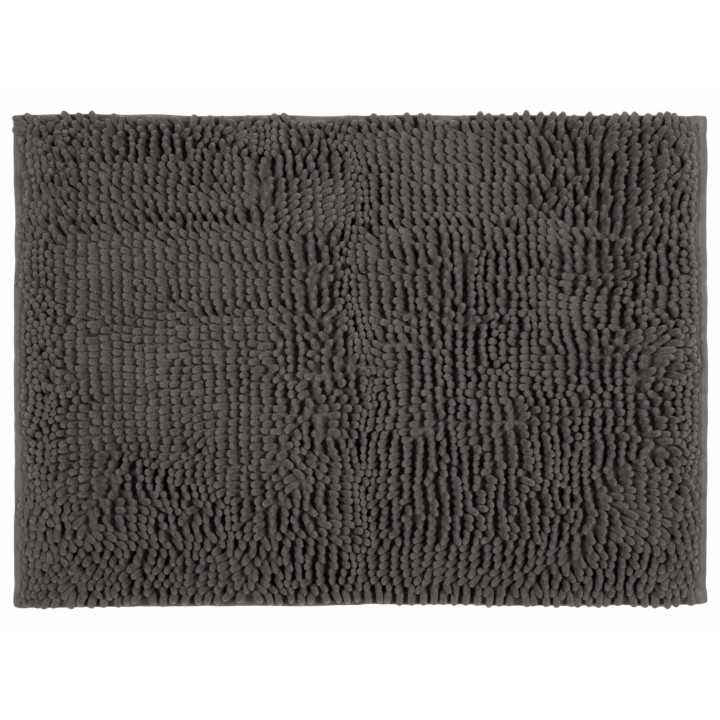 Alfombra baño Vanesa gris | Alfombra suave y absorbente