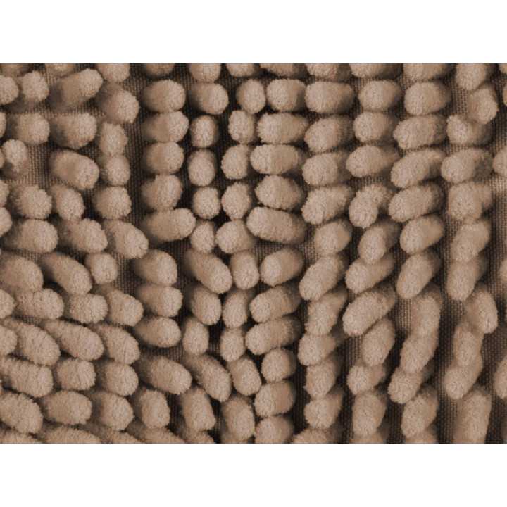 Tapete de banho Vanesa bege | Tapete suave e absorvente