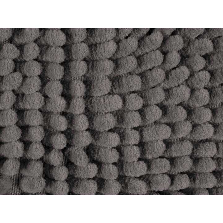 Tapete de banho Vanesa cinza | Tapete suave e absorvente