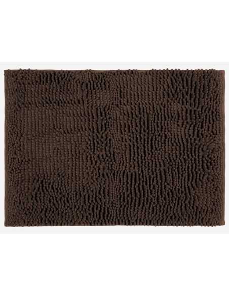 Alfombra baño Vanesa chocolate | Alfombra suave y absorbente