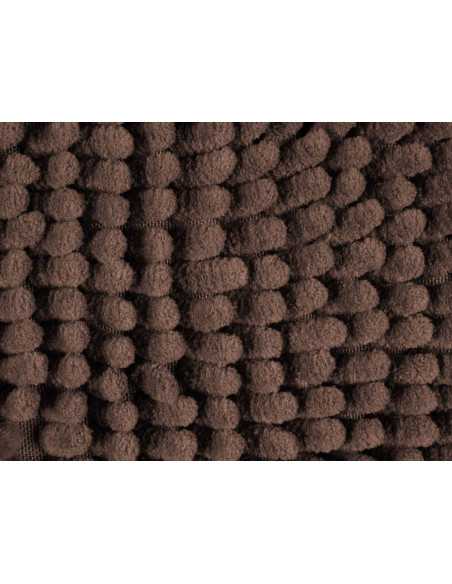 Alfombra baño Vanesa chocolate | Alfombra suave y absorbente