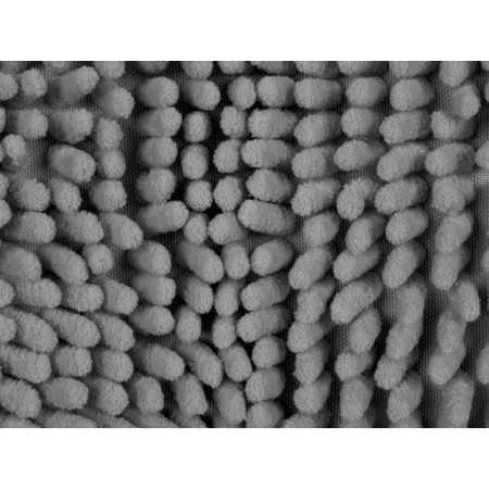 Alfombra baño Vanesa gris claro | Alfombra suave y absorbente 2