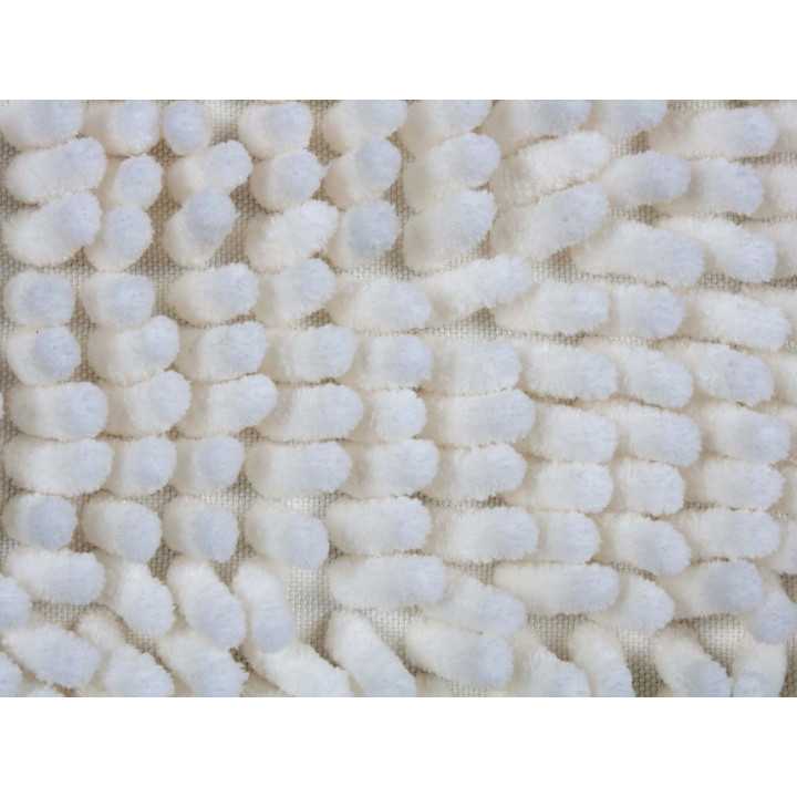 Alfombra baño Vanesa crudo | Alfombra suave y absorbente