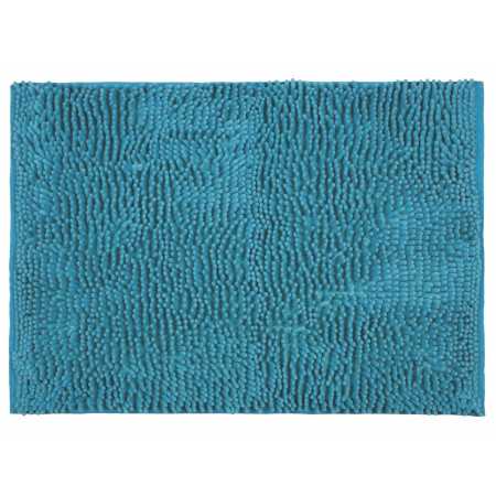Alfombra baño Vanesa turquesa | Alfombra suave y absorbente