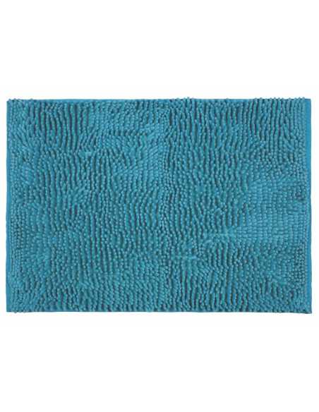 Alfombra baño Vanesa turquesa | Alfombra suave y absorbente