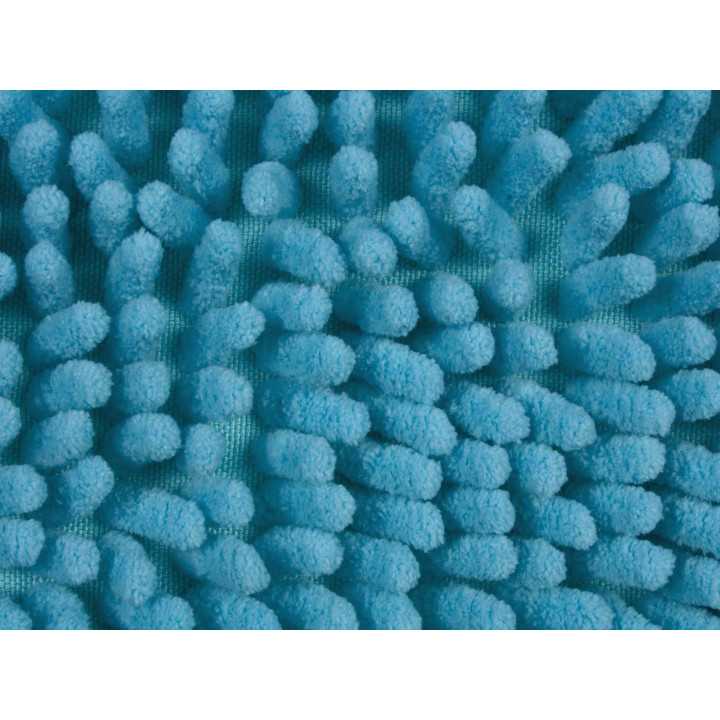 Tapete de banho Vanesa turquesa | Tapete suave e absorvente