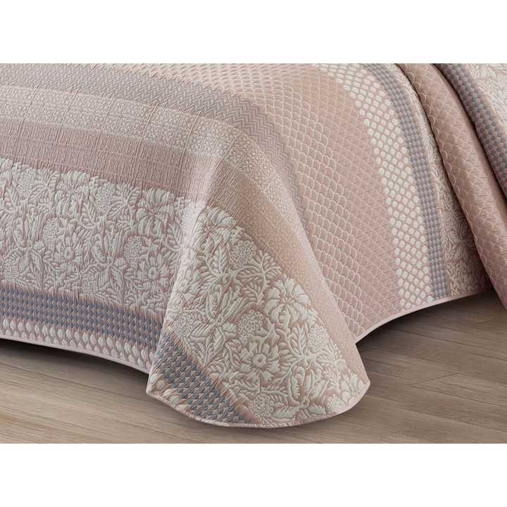 Colcha bouti Jacquard Rosamund | Colcha primavera verão