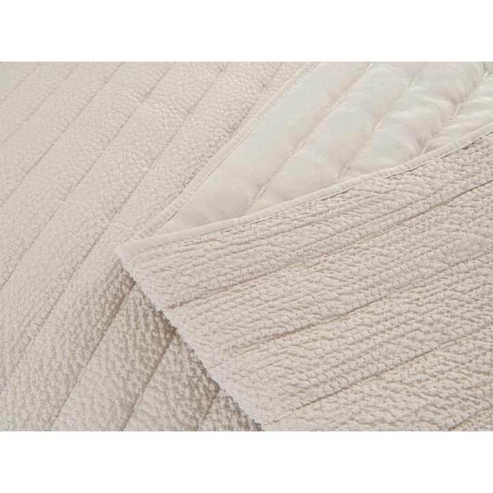 Colcha bouti Silken beige | Colcha primavera verano