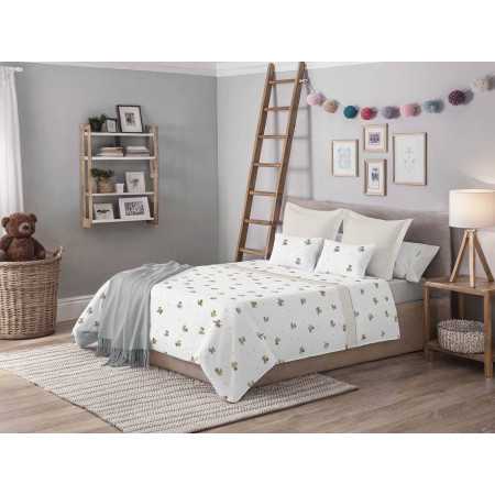 Juego de sábanas infantiles Dusty beige | Sábanas para niños