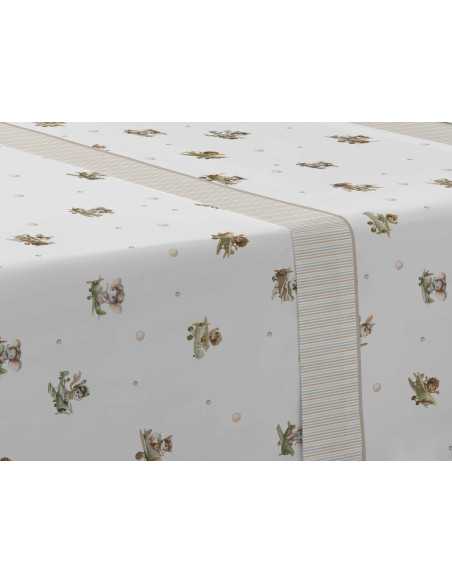 Juego de sábanas infantiles Dusty beige | Sábanas para niños