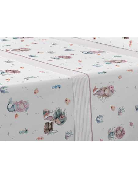 Juego de sábanas infantiles Maco rosa | Sábanas para niños