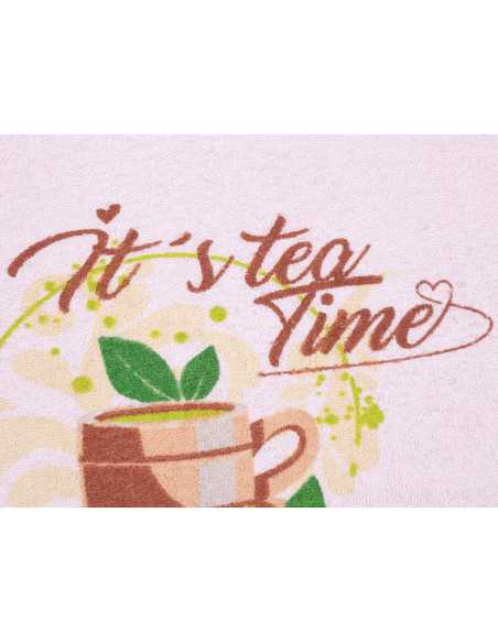 Pano de cozinha algodão felpo Tea Time | Panos de cozinha