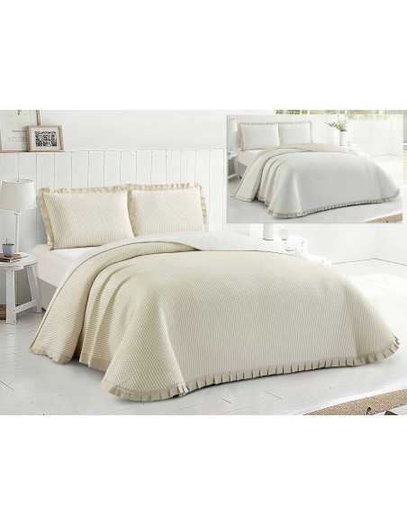 Colcha bouti Ibiza beige | Colcha primavera verano