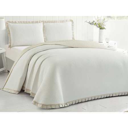 Colcha bouti Ibiza beige | Colcha primavera verano 2