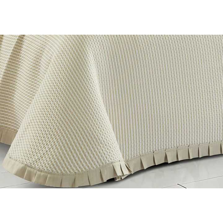 Colcha bouti Ibiza beige | Colcha primavera verano