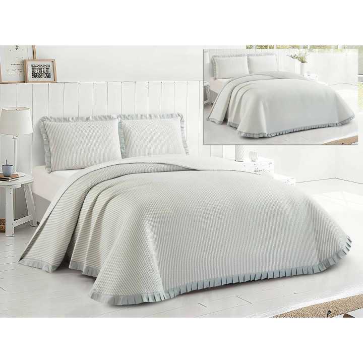 Colcha bouti Ibiza gris | Colcha primavera verano