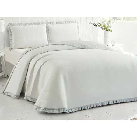 Colcha bouti Ibiza cinza | Colcha primavera verão 2