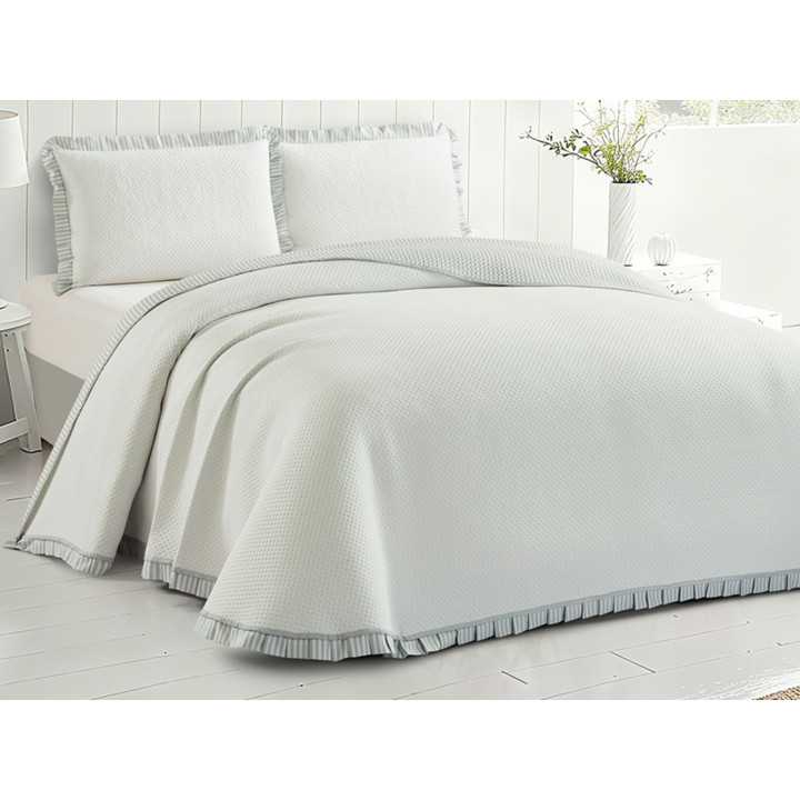 Colcha bouti Ibiza gris | Colcha primavera verano