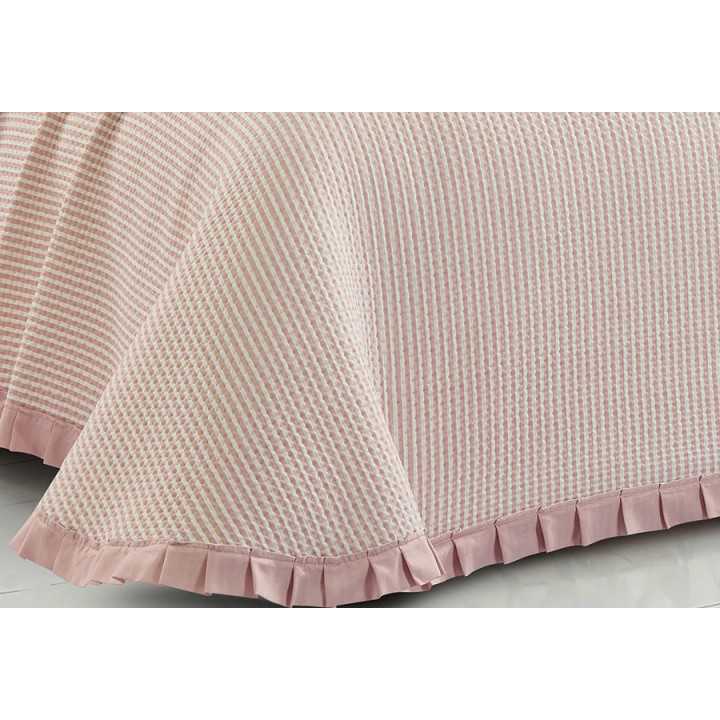 Colcha bouti Ibiza rosa | Colcha primavera verano