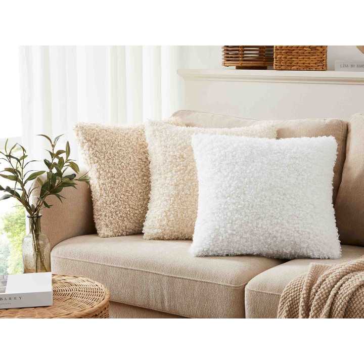 Capa de almofada Teddy decorativa