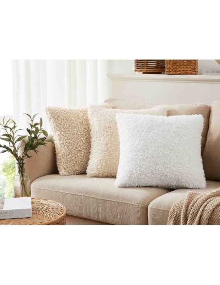 Capa de almofada Teddy decorativa