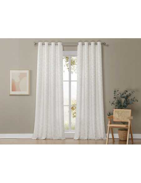 Cortina Confeccionada Ramas | Cortinas para el hogar