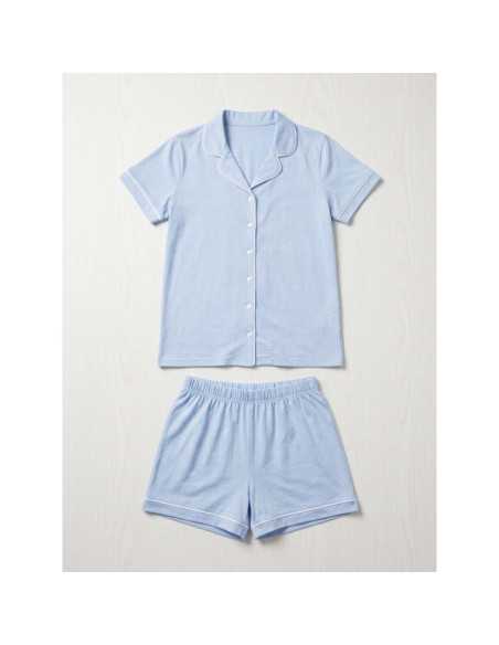 Pijama Privata Clara Azul Claro | Mujer