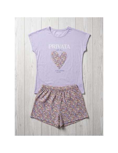 Pijama Privata Noa Mujer Algodón
