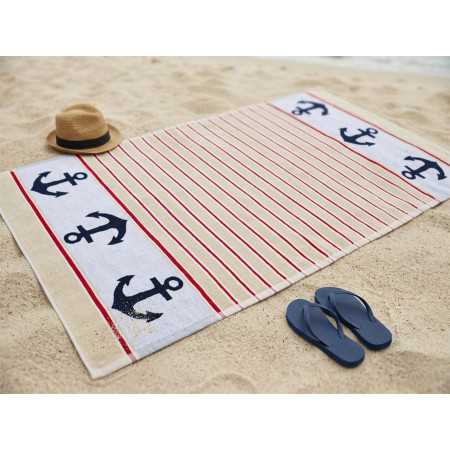 Toalla de Playa Trovador Anchor | Diseño Marinero