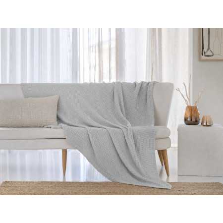 Plaid multiusos Lisboa gris | Colcha auxiliar 2
