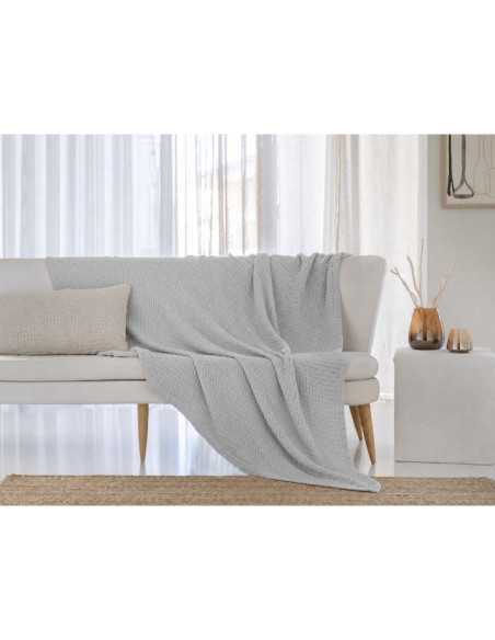 Plaid multiusos Lisboa gris | Colcha auxiliar