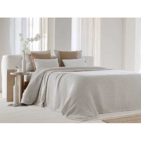 Plaid multiusos Lisboa bege | Colcha auxiliar