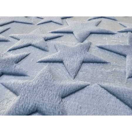 Tapete de banho Estrelas azul-céu | Tapete em microfibra 2