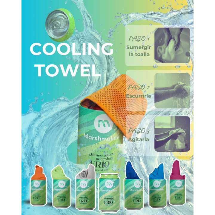 Toalla microfibra refrescante Nival | Toalla frío