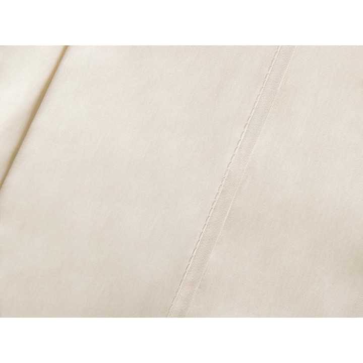 Encimera percal algodón 180 hilos beige | Don Algodón
