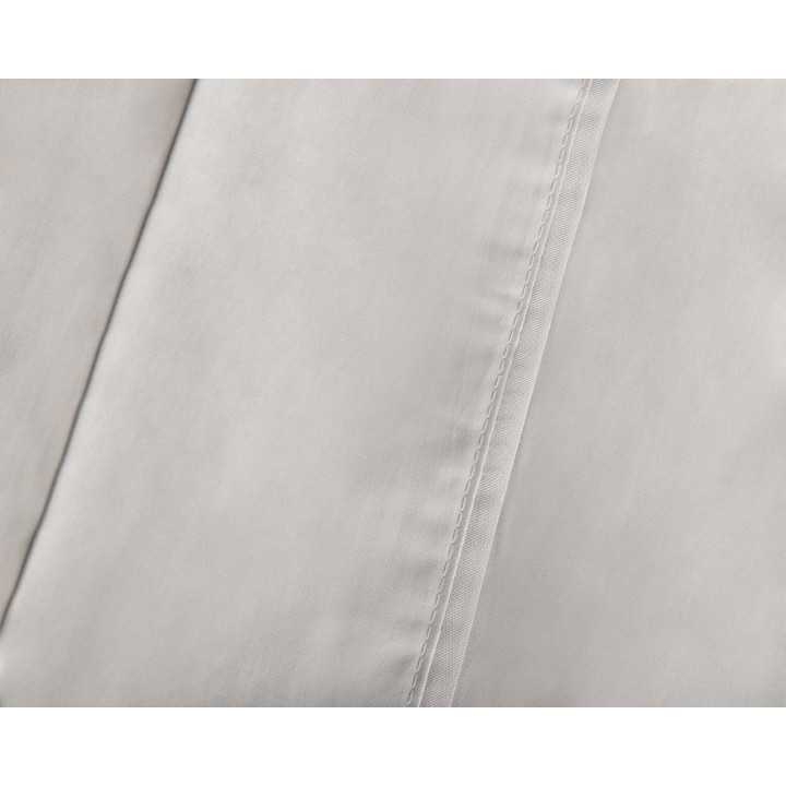 Encimera percal algodón 180 hilos gris | Don Algodón
