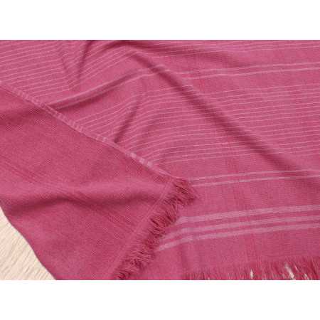 Toalla pareo playa Lassa fucsia | Toalla algodón piscina 2