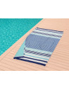 Toalla pareo playa Nahall azul | Toalla algodón piscina