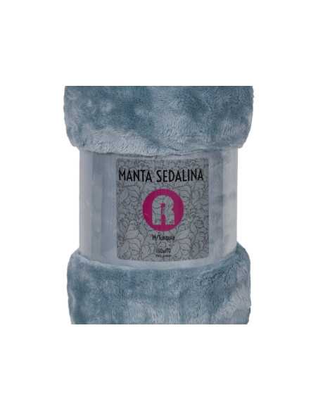Manta sedalina Turquía azul | Manta auxiliar o decorativa