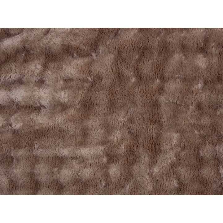 Manta sedosa Turquía taupe | Manta decorativa
