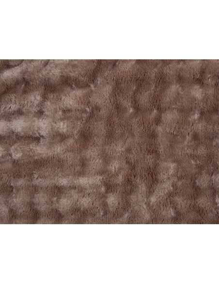 Manta sedosa Turquía taupe | Manta decorativa