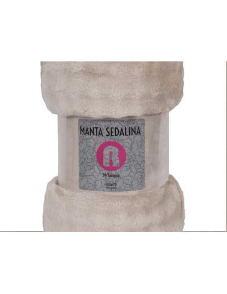 Manta sedalina Turquía beige | Manta auxiliar o decorativa