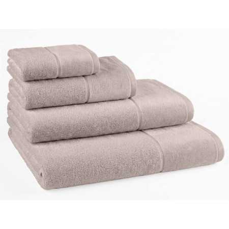 Toalla Rizo algodón Camila Beige | Toalla algodón 100% Barata